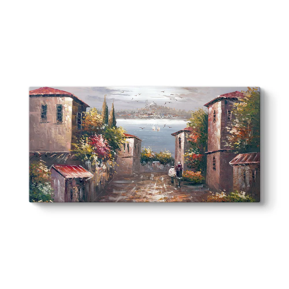 Eski İstanbul Sokakları Tablo - Model 5